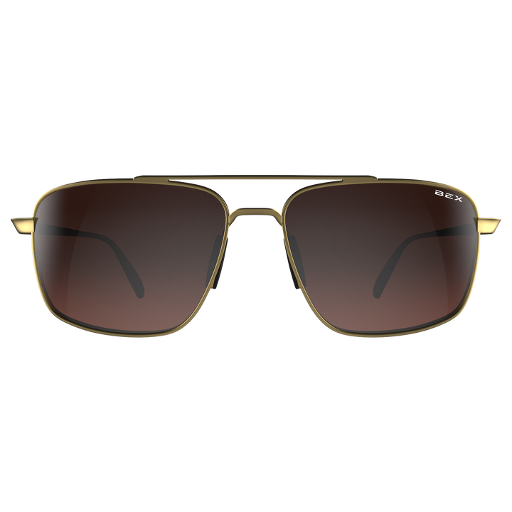 Sunglasses Accel S140GLBRSL Gold Brown Silver#color_gold-brown-silver