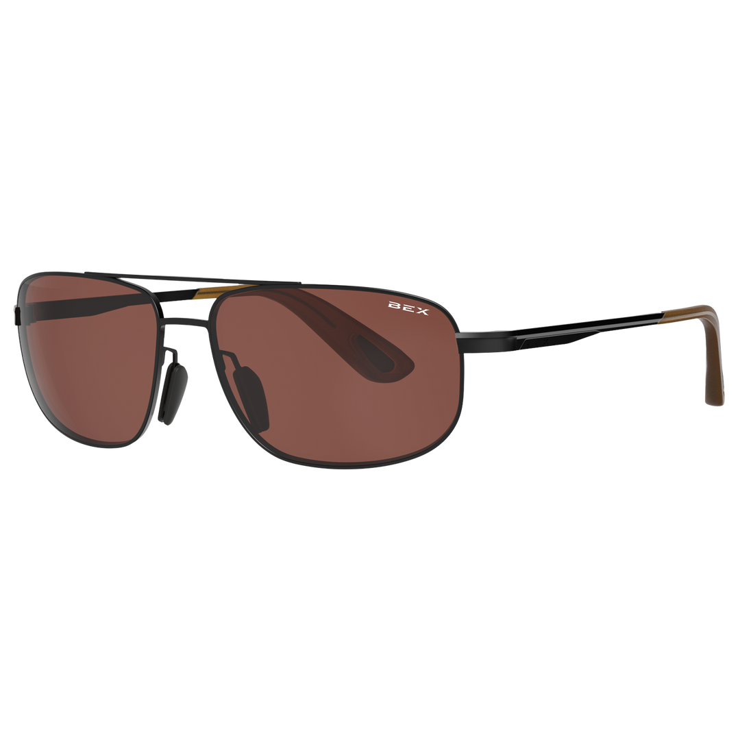 Sunglasses Talyon S142BKBR Matte Black Brown #color_matte-black-brown