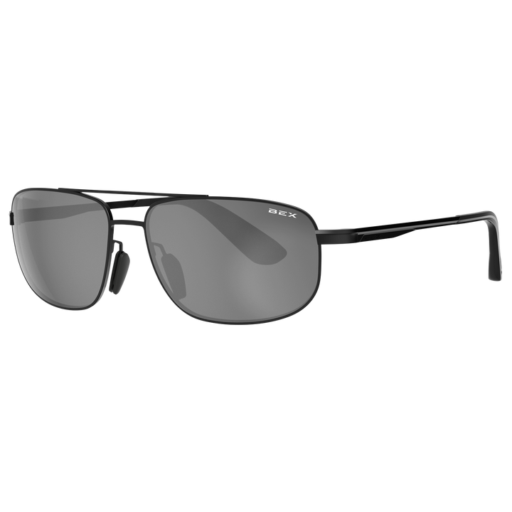 Sunglasses Talyon S142BKGYSL Matte Black Gray Silver #color_matte-black-gray-silver