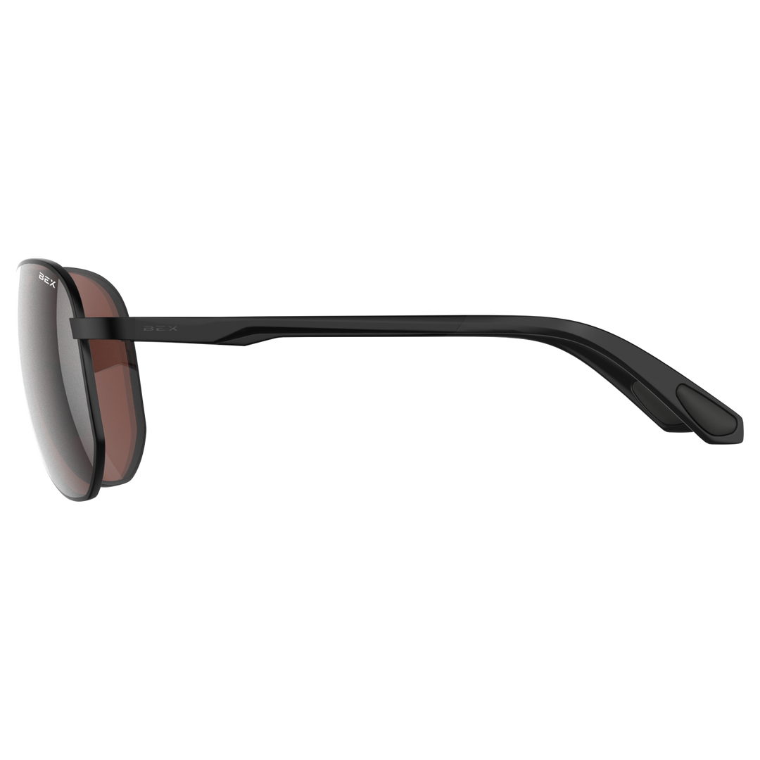 Sunglasses Welvis S128BKBRSL Black Brown Silver#color_black-brown-silver